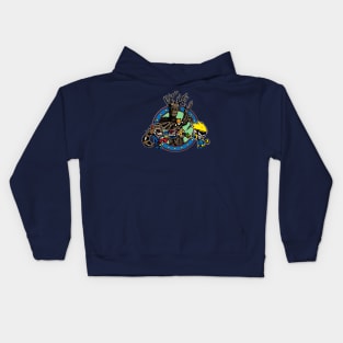 Spiff vs Rocket! Kids Hoodie